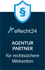 eRecht24 Agenturpartner-Siegel